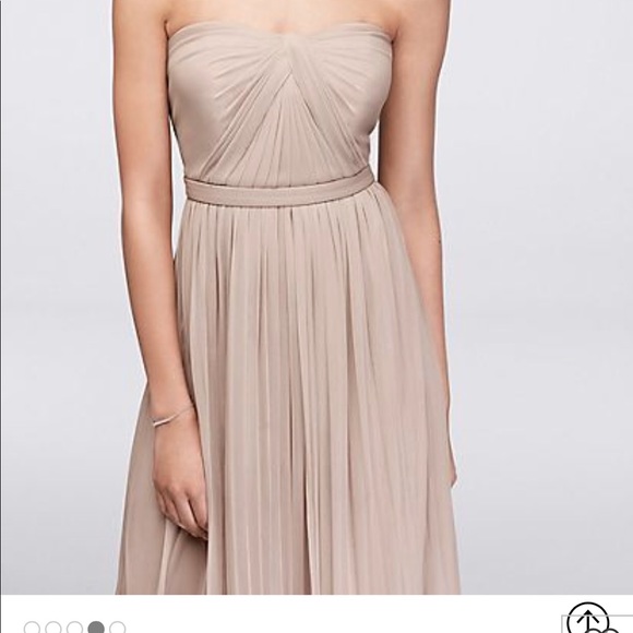 Versa Convertible Mesh Bridesmaid Dress - Picture 4 of 4